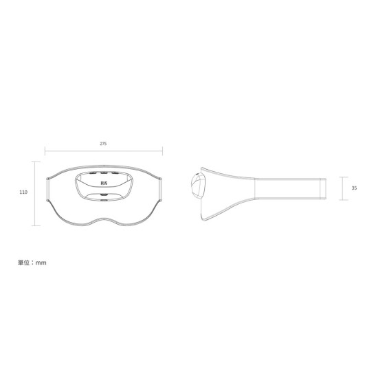 【未來實驗室】 Relaxify 微電流舒眠儀 眼部紓壓 眼部按摩器 按摩眼罩 放鬆 美眼 熱敷 