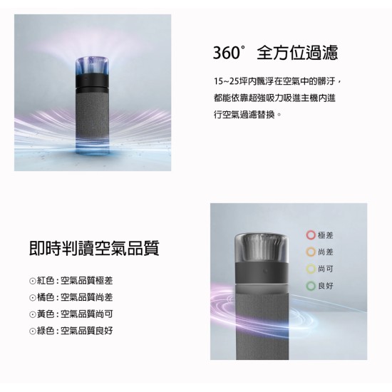 含花盆 【未來實驗室】O2 Purifier 空氣清淨機 強化版 空氣淨化器 負離子空氣清淨機 除臭